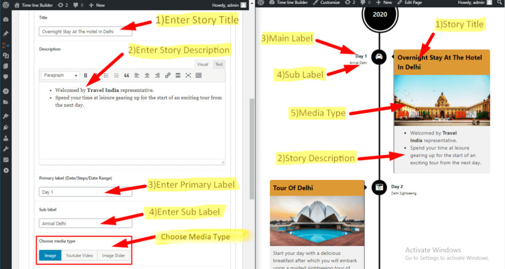 How To Add A New Story In Timeline Builder Cool Timeline Documentation How To Add A New Story In Timeline Builder Cool Timeline Documentation