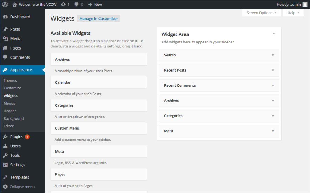 Improved Widgets