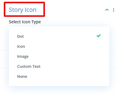 story icon