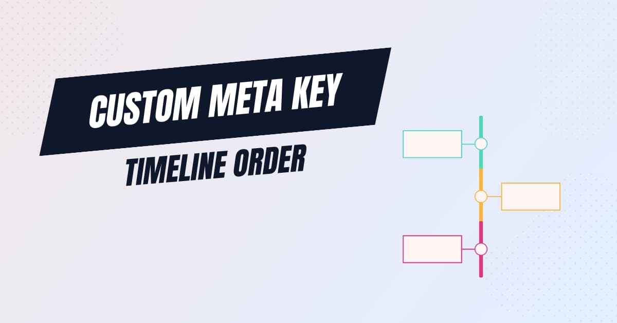 Custom Meta Key Post Timeline Demo – Timeline Widget Pro