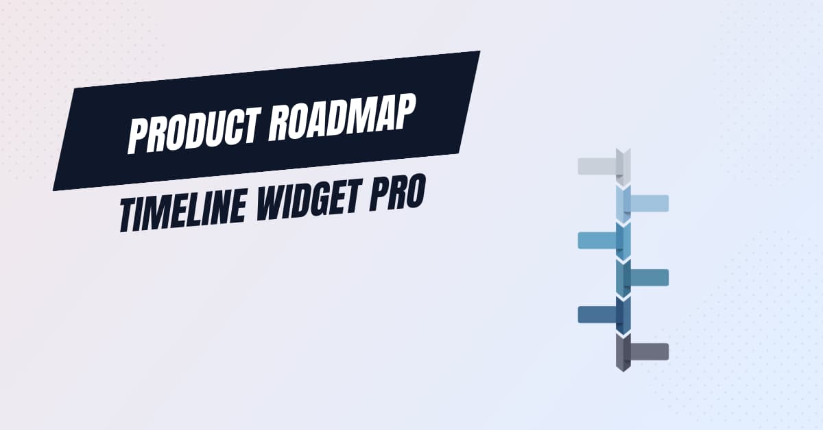 Product Roadmap Timeline Demo – Timeline Widget Pro