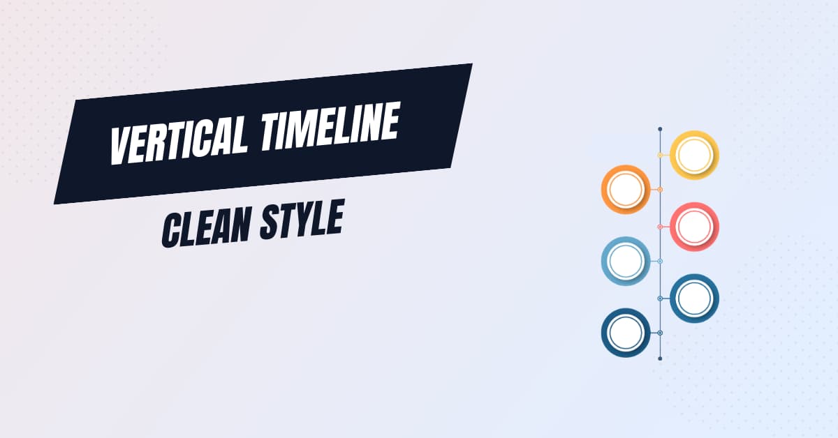 Clean Style Vertical Timelines in Elementor
