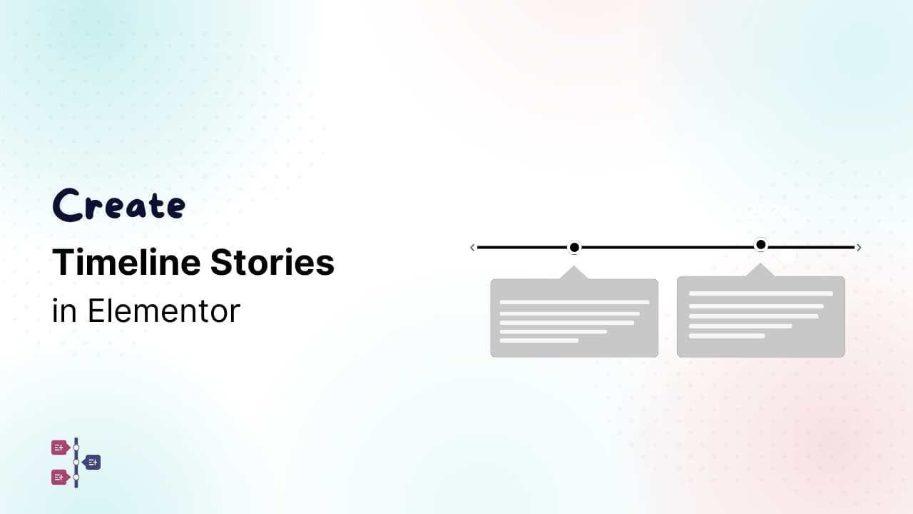 How to Create Story Timeline in Elementor?