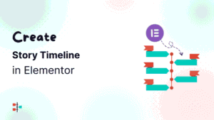 create timeline in elementor